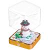 YPBEW LED Illuminated 2026 Snowman Paper Cut Calendar Winter Scene Home Decoration Rechargeable Snowman view 3
