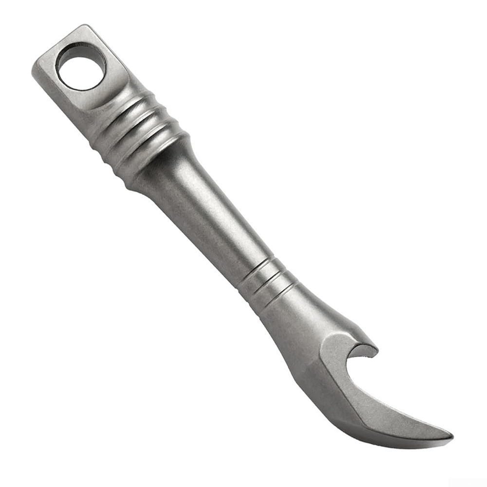 Alloy Pry Bar, 1-Pack, Titanium Multifunctional Opener, Effort-Saving Lever Design, Compact Portable Tool for EDC Enthusiasts