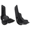 1 Pair Luggage Wheels Replacement for Suitcase Trolley Plastic Material Wheel Set Designed for Loading and Rolling (D017#) view 1