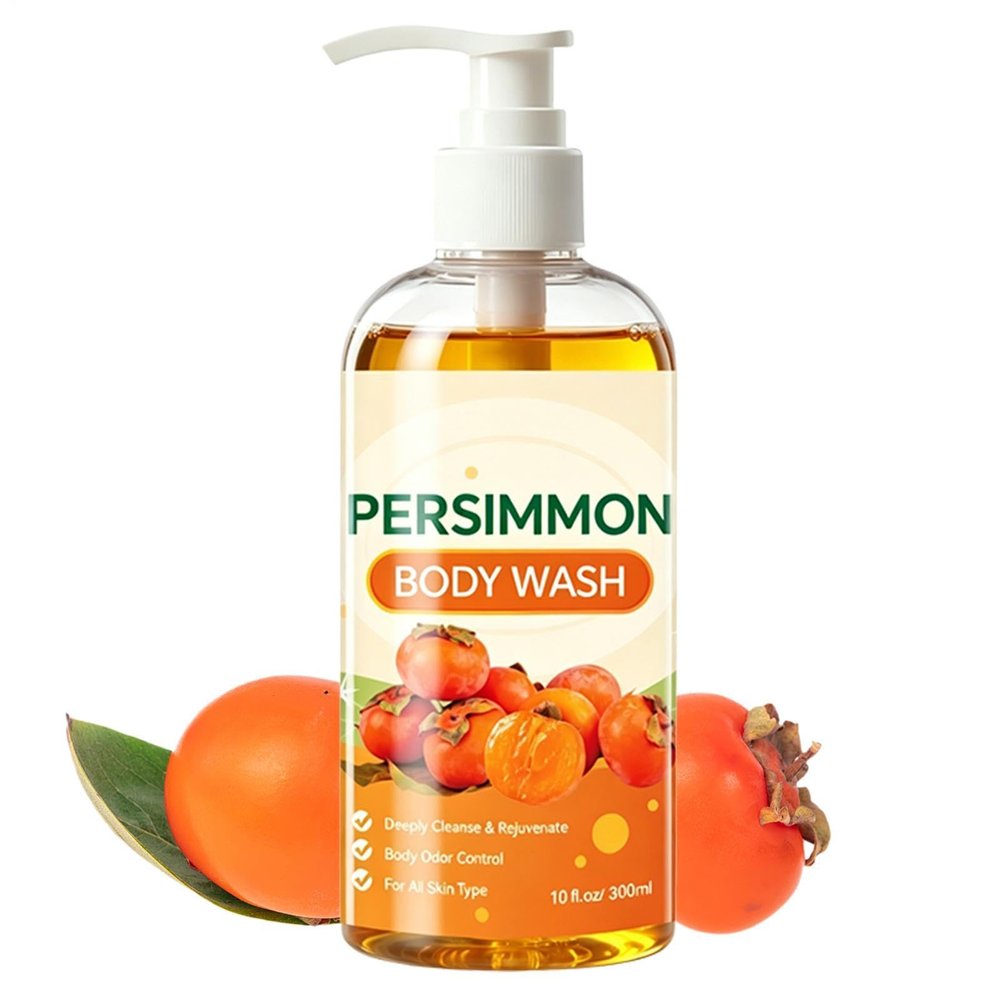 Body Wash Women 300ml Persimmon Hydrating Natural Bath Wash