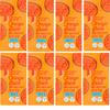 Orange, Apple Juice From Concentrate 100% Pure Summer Juice Carton 200ml - Pure Fruit Juice - pnc (12 x Packs, Smooth Orange Juice 200ml) view 1