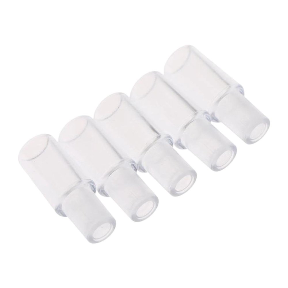 B Baosity 5Pcs Tester Nozzles Spare Part Easy to Install Accessory Clear