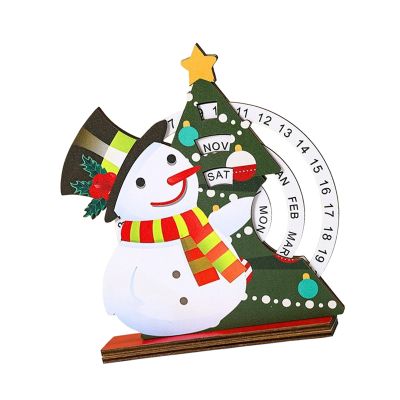 Recyclable Wooden Christmas Arrival Calendar Easy Assembly Celebratory Countdown Deck for Sitting Room Bedroom Recyclable Wooden Christmas Arrival Calendar Easy Assembly Celebratory Countdown Deck