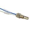 EasyByMall Oil Water Temperature Gauge Sensor Sender, 1/8 NPT Thread, 0-150C Range, 2-Wire Probe with Braided Wire Protection for Automotive Marine view 3