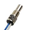 EasyByMall Oil Water Temperature Gauge Sensor Sender, 1/8 NPT Thread, 0-150C Range, 2-Wire Probe with Braided Wire Protection for Automotive Marine view 4