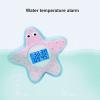 Eminchu Baby Water Thermometer Starfish Clock for Newborn Bathing Fun Plastic Material view 2