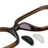 20 Pairs Silicone Nose Cushions Suitable for Acetate Glasses Precisely Cut 15mm Length Seamless Frame Compatibility Adhesive Nose Pads for Glasses view 2
