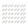 20 Pairs Silicone Nose Cushions Suitable for Acetate Glasses Precisely Cut 15mm Length Seamless Frame Compatibility Adhesive Nose Pads for Glasses view 1