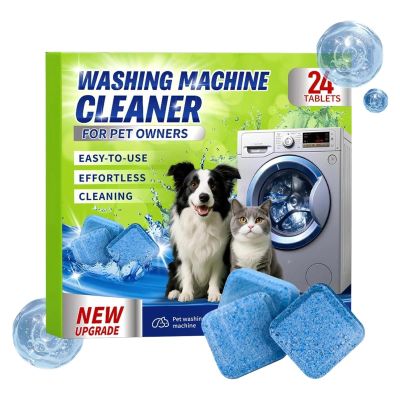 Pet Hair Dissolver for Washing Machine 24 Piece Fast Acting Deep Clean