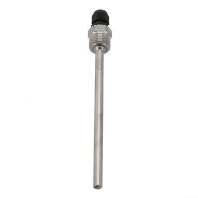 Stainless Steel Thermowell with G1/2 Male Thread 30-200mm Length 6mm ID for Standard For Temperature Probes (500mm)