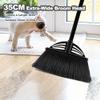 Xifando Four-Section Rod Long-Handled Broom,Heavy-Duty Broom, Angle Broom for Outdoor/IndoorBlack+Red view 4