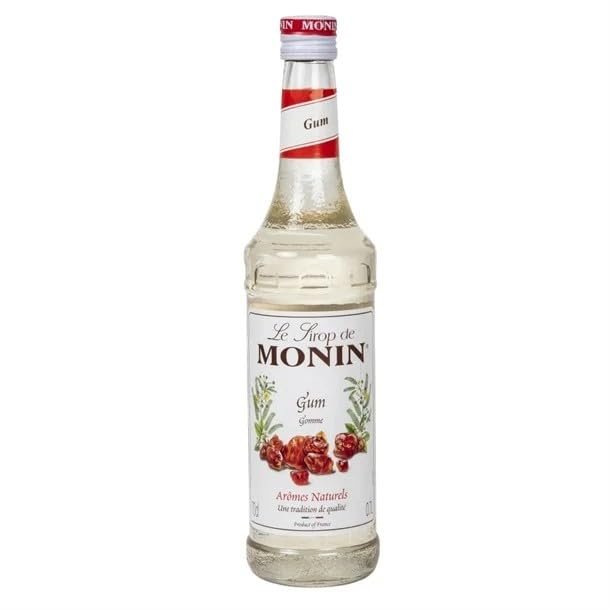 We Can Source It Ltd Gomme Syrup 700ml, Monin Premium Flavour Syrup for Cocktails, Coffee & Beverages Hot Drinks, Vegan & Natural Ingredients, Bar & Caf Use
