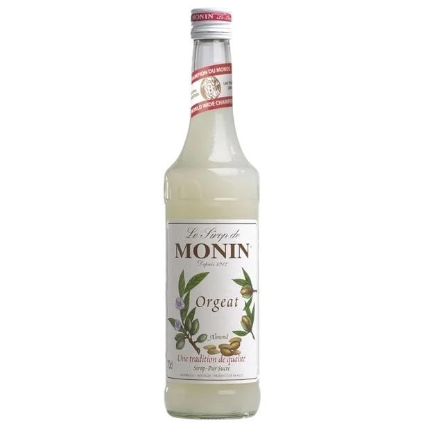 We Can Source It Ltd Almond Syrup 700ml, Monin Premium Flavour Syrup for Cocktails, Coffee & Beverages Hot Drinks, Vegan & Natural Ingredients, Bar & Caf Use