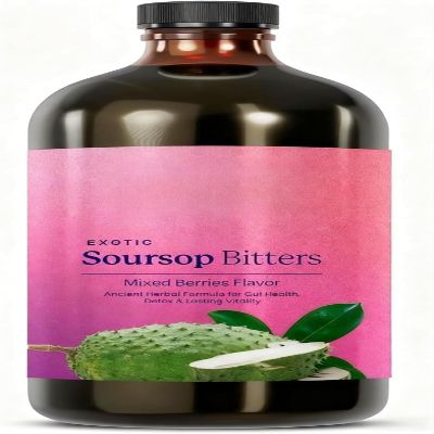 Sou-rsop Bitters-Promote Digestion and Improve Immunity-Enhance Energy and Immunity, Long-Lasting Vitality!-Non-GMO