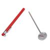 EasyByMall Food Thermometer 304 Stainless Steel 12.5cm High Accuracy 210F 100C Coffee Milk BBQ Meat Food Probe Clip-On Thermometer view 2