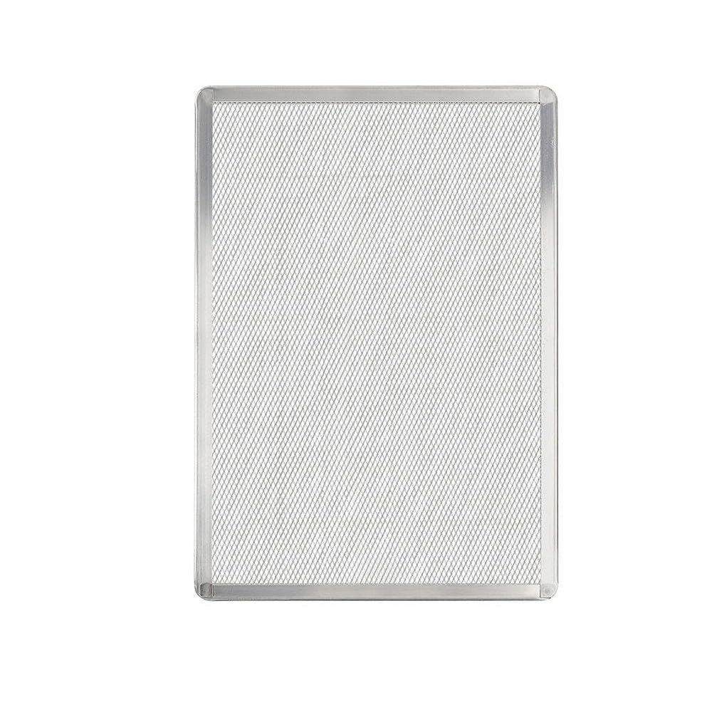 EasyByMall Aluminum Pizza Baking Screen Pizza Sheet Pan Rectangular 28 * 40cm 20 * 30cm Pizza Screen For Baking Or Roasting