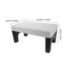 TEMPNAP Bathroom Toilet Step Stool for Adults with Enhanced Stability and Stable Construction, Sturdy Pp Material Squatting Toilet Stool for Home and Bathroom Use view 2