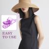 DINHEAROM Cap Clips 6pcs in for Anti-Lost Cycling Outdoor Activities and Windproof Hat Keeper Strap Clips PC Material Design Purple view 3