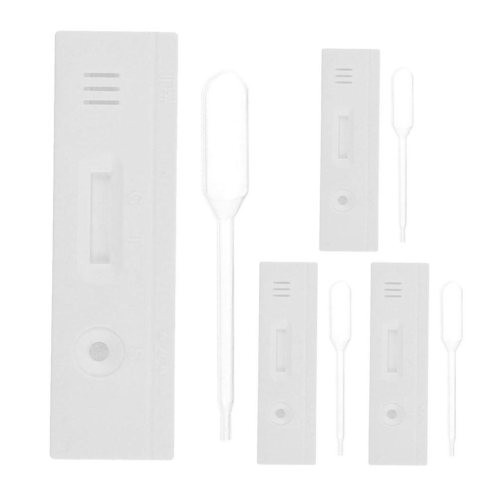 ABOOFAN Veterinary Pregnancy Test Strips with Intuitive Display Results for Livestock 4pcs Early Pregnancy Diagnosis Tool and User-Friendly Design, Suitable for Dairy Cow and Farm Animal