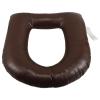 Brown Toilet Seat Cover Pad Height Increasing 3.54 Inch Eva Cotton view 1