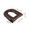 Brown Toilet Seat Cover Pad Height Increasing 3.54 Inch Eva Cotton view 2