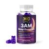 Magnesium Glycinate Gummies 600mg High Strength Chewable Magnesium 73mg Elemental Magnesium with L-Theanine, Lemon Balm, Ashwagandha, L-Tryptophan & Vitamin B6 No Tablets Berry Flavour 60 view 1