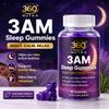 Magnesium Glycinate Gummies 600mg High Strength Chewable Magnesium 73mg Elemental Magnesium with L-Theanine, Lemon Balm, Ashwagandha, L-Tryptophan & Vitamin B6 No Tablets Berry Flavour 60 view 2