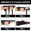Muiltvoe Boxer Finger Splint,Adjustable Pinky Finger Splint for Boxer's Fracture,Carpal Tunnel Arthritis Tendonitis,Fits Left/Right Hand,Breathable Design,L view 3