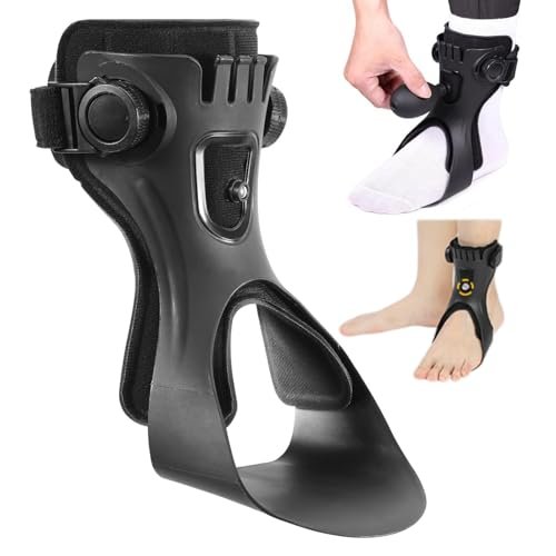 AAFGVC Cedro Foot Drop Afo Brace Drop Foot Brace Low Profile Foot Brace With Breathable Design For Shoes Home And Outdoor Use (Right(Airbag),L)
