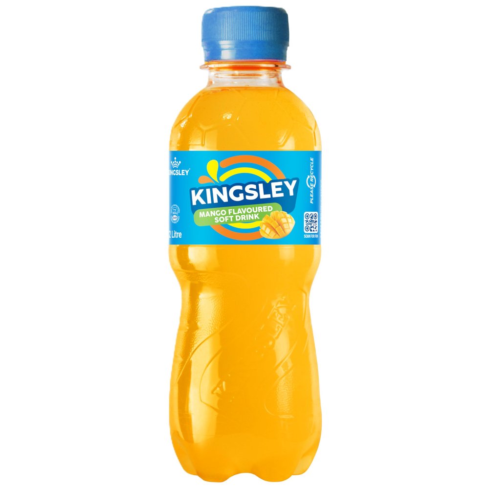 Kingsley Mango 12x330ml PET Bottles