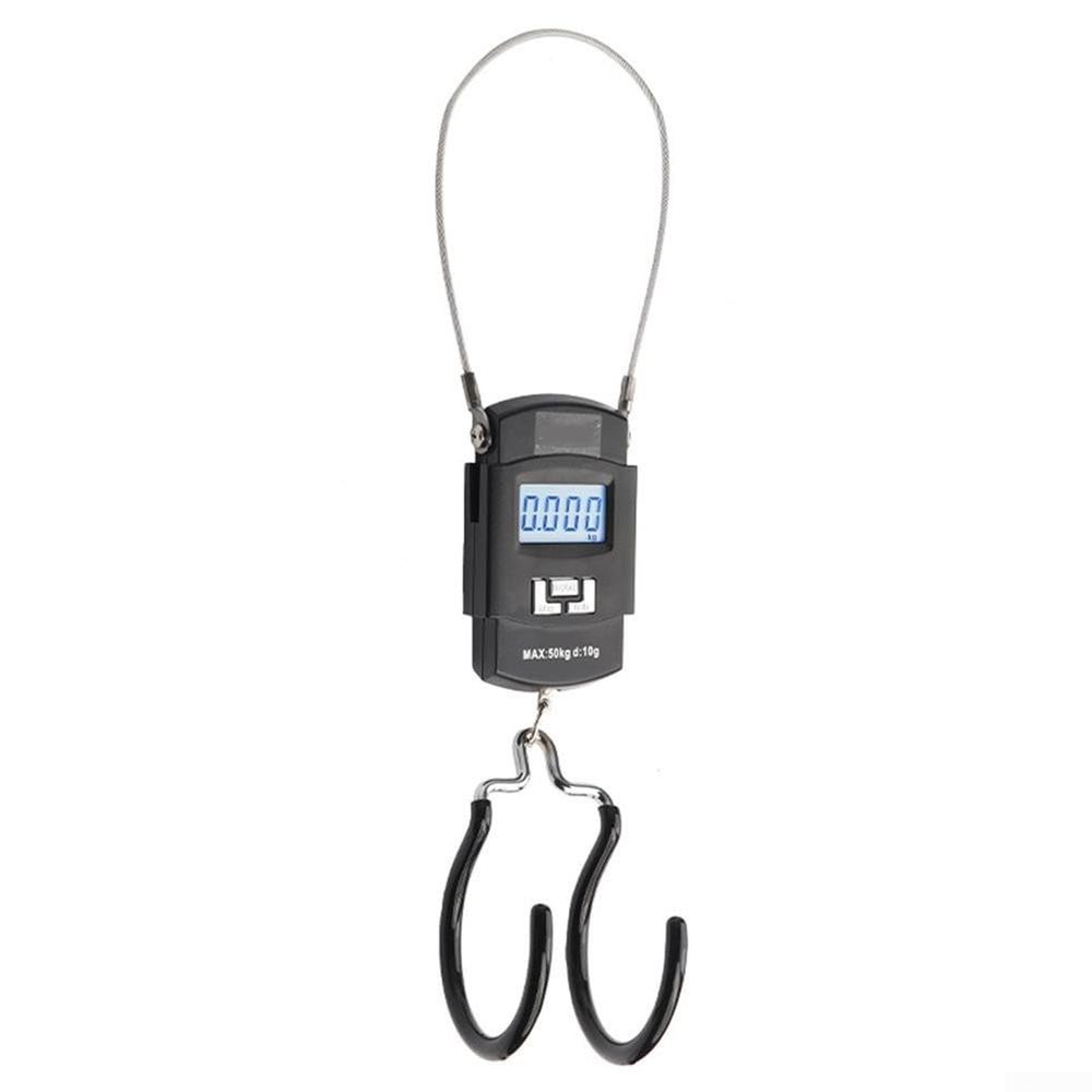 For Weight Scale Digital Hanging Scale Portable For Bike Weigher Electronic Crane Scale with Double Hook for Cycle Frame Weight Lightweight Luggage Scale