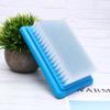 KOCKSHION Wool Felt Base Hair Brush with Comfortable Grip Handle Portable Multi-purpose Washing Brush Sky- Size L for Household Cleaning and Home Use view 4