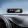 Car Clock with Digital Dashboard Thermometer, Solar Powered Auto and Interior, ABS Plastic Multi-Function Display for Vehicle Dashboard view 4