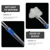 Adorainbow Denture Cleaning Brush Large Multi-Tufted and Angle-Trimmed Brush Double-Sided for 3pcs, and Nylon Material Removes Particles Artificial Teeth and Dentures view 3