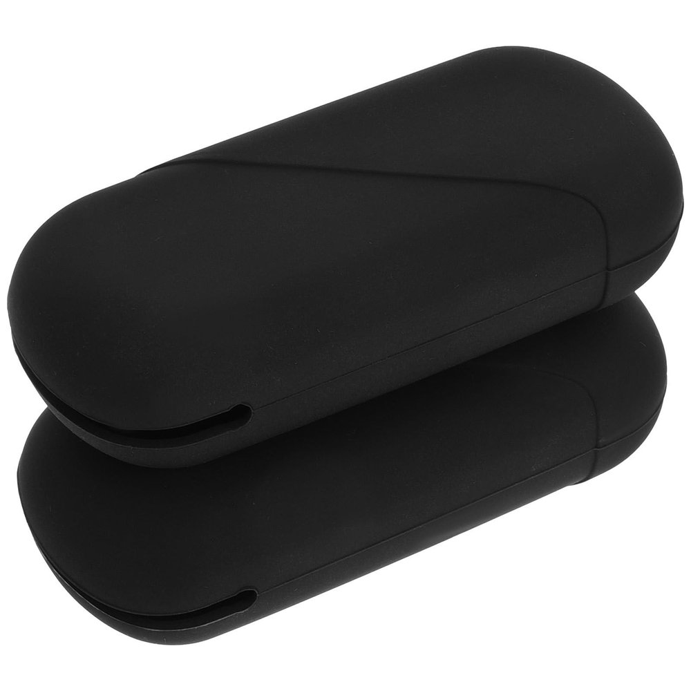 Adorainbow Silicone Menstrual Cups Black 2pcs with Portable Storage Case High Temperature Resistance Practical Period Cups for Women Travel Holder