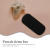 Adorainbow Silicone Menstrual Cups Black 2pcs with Portable Storage Case High Temperature Resistance Practical Period Cups for Women Travel Holder view 3