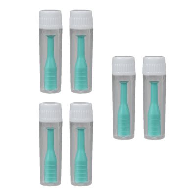 COOLHIYA Lens Inserter Remover Tool Lightweight Abs Material Gentle for Hard and Lenses 6pcs with Lens Stick Suitable for Daily Use and Travel