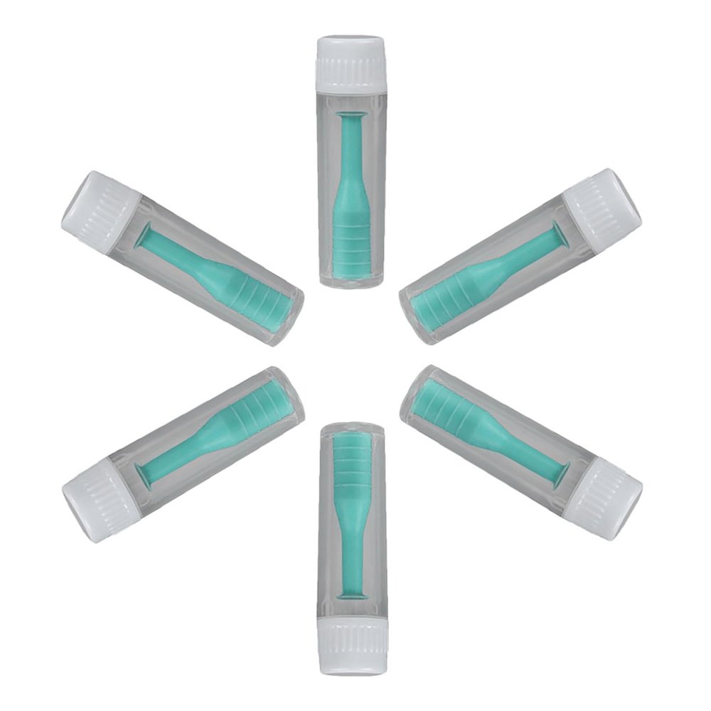 HAKIDZEL Lens Inserter Remover Stick Set Portable Abs Material Tool 6pcs with Bottle Gentle and Sturdy for Hard and Lenses for Daily Use and Travelling
