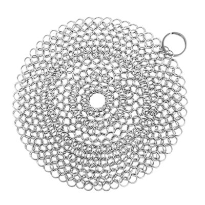 Chain Scrubber for Cast Iron Heavy Duty Deep Cleaning