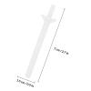 ABOOFAN Reusable Pp Material Lightweight 110pcs Nose Hair Removal Wax Sticks White Nasal Hair Wax Rods Facial Remover Applicators for Men and Women view 2