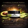 Nuevo Noir Hair & Beard Oil and Beard Balm Bundle, Apricot & Passion Fruit Oil, Avocado Butter & Cucumber Balm, Natural Grooming Set view 3