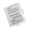 TEHAUX Silica Gel Moisture Absorber Packs High Moisture Absorption 100pcs Reusable Silica Gel Bags for Food Storage and Closet Use for Clothes Jewelry Electronics and Shoe Control view 2