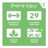 Rosemary and Sea Salt Flatbread Crackers, High in Fibre, Source of Protein, Low in Saturated Fat, 29 Calories per Thin, No Artificial Preservatives, Vegetarian view 3