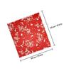 Alasum Bento Red and Packing Cloth Japanese Style Cherry Blossom and Print Untwisted Yarn Wrapping Cloth Lightweight Design Time Use for Lunch Box Packaging view 2