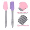 ABOOFAN Silicone Wax Applicator Spatulas Sturdy 2pcs with Handle and Hole Design for Hanging Waxing Sticks Applicator for Leg Waxing and Hair Removal at Home Or Salon view 3