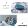 BESTOMZ 2pcs Household Laundry Scrub Brush Set for Clothes and Shoes, Portable Blue Abs Scrubbing Brush with No Easy Deformation, for Home Cleaning Tasks view 3