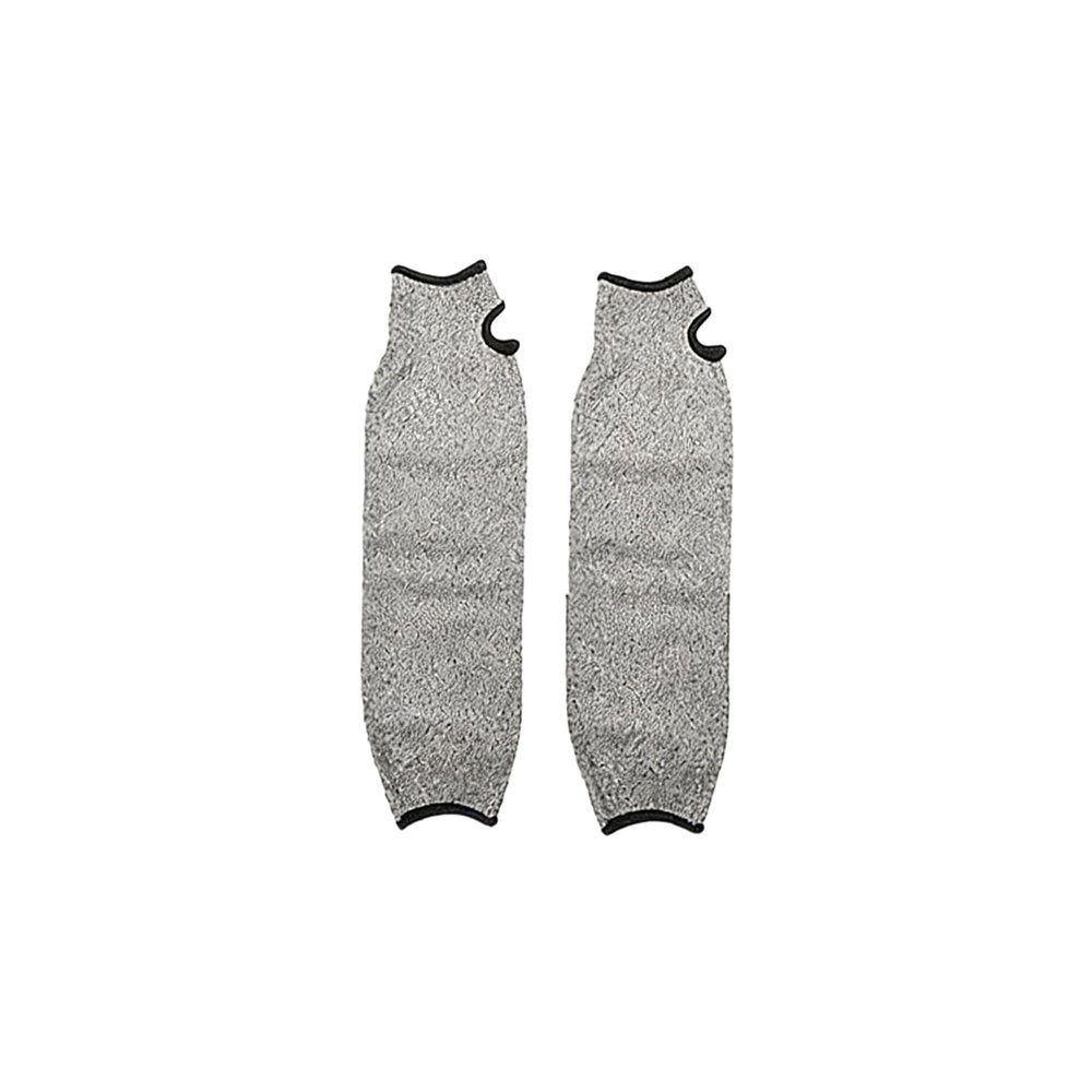 1 Pair 13 Gauges HPPE Levels Five Cut Resistant Thickened Breathable Arm Sleeves Comfortable for Industrial Work Protect Multi Purpose Cut Resistant Sleeve