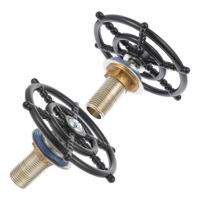 ABOOFAN 2pcs Rotating Sink Rinser Glass Faucet Heads with Stainless Steel and Abs Construction for Effortless Cleaning and Quick Installation Suitable for Pitchers and Bottles