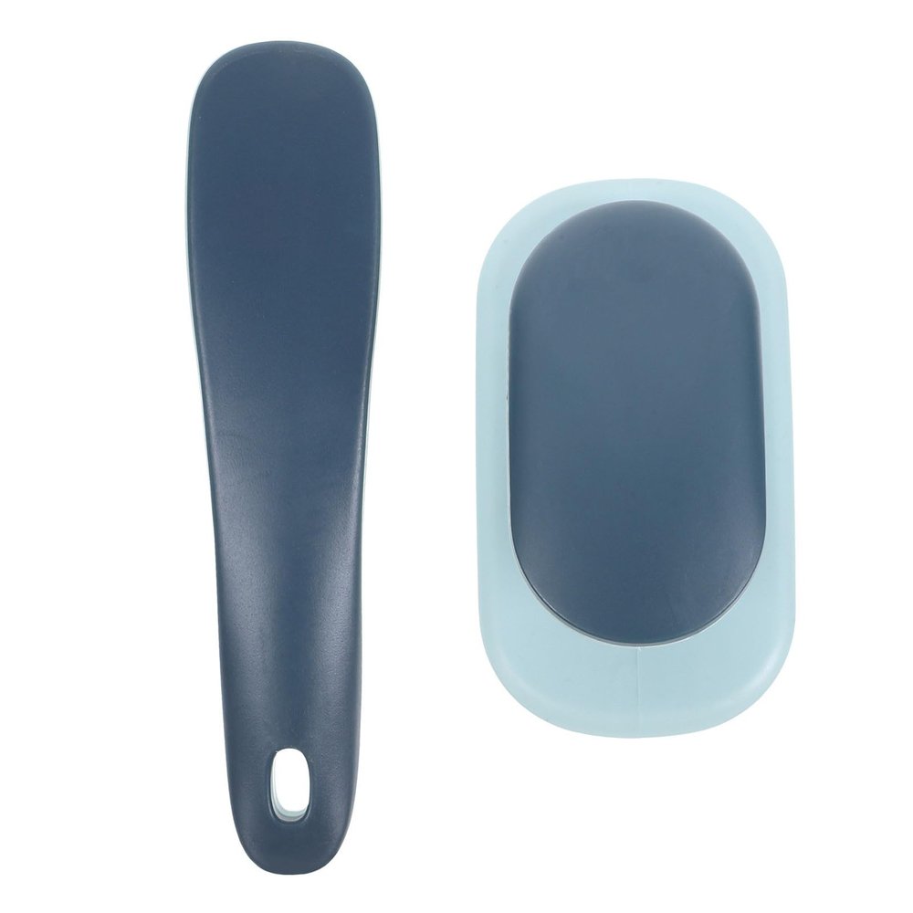 COOLHIYA Laundry Scrub Brush Made of Sturdy Abs and Pbt Materials for Shoes and Clothes Cleaning with Soft Bristle Multifunctional Washing Brush Household Cleaning Tool