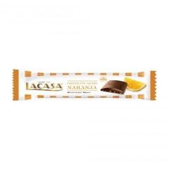 Dark Chocolate with Orange Individual Bars - Zesty Dark Cocoa Gourmet Treat - 16 x 25g